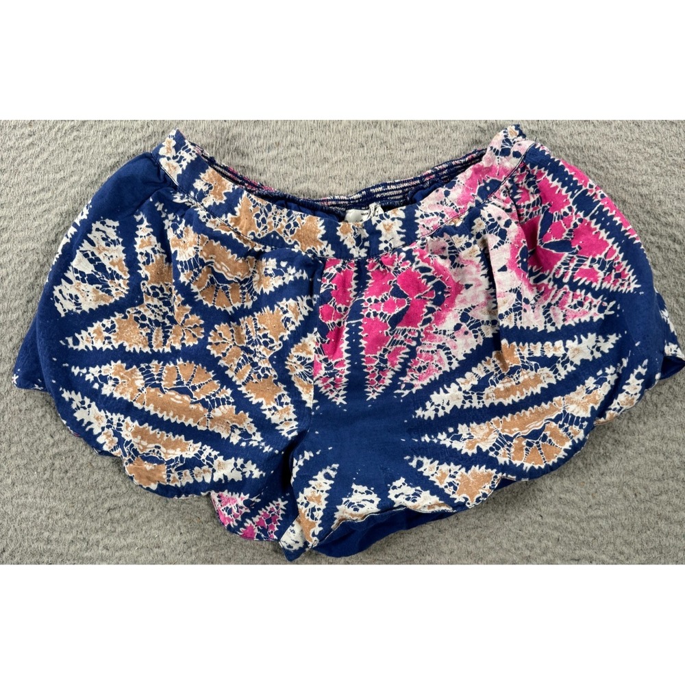 Free People Intimately Sleep Short Women Small Blue Lounge Boxer Pajama Shorties